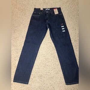 Levi's Dark Blue Straight Women Jeans